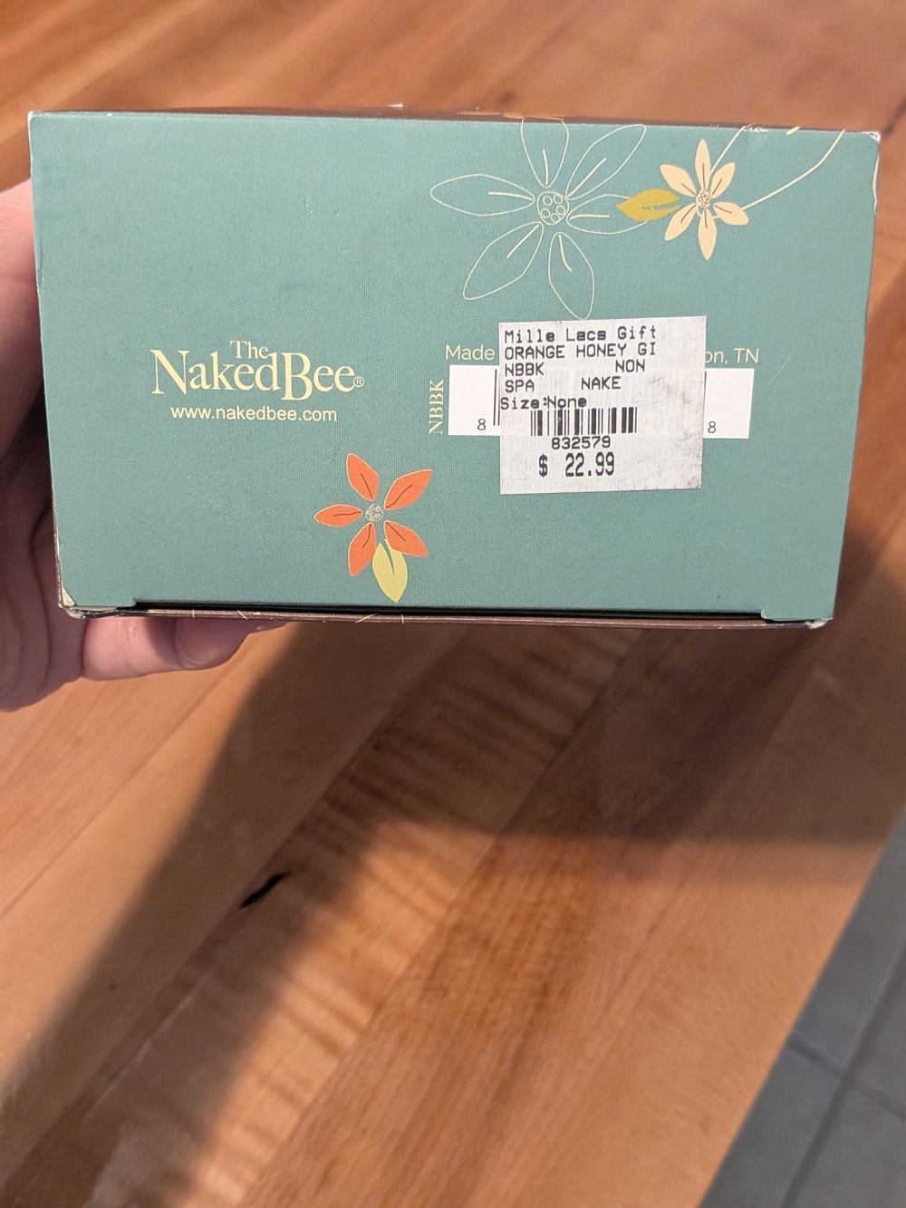 NIB Orange Blossom Honey Moisturizing Hand & Body Lotion - Yellow The Naked Bee - Picture 4 of 6